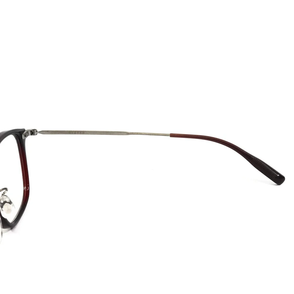 Eyevan Eyeglasses Frames MacDougal DBE Dark Burgundy Antique Gray 48-22-145